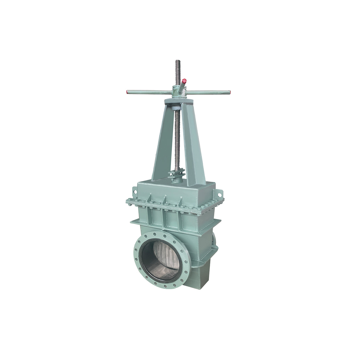 手動襯膠閘板閥 