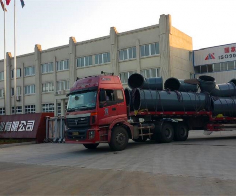 襯膠管件發(fā)貨