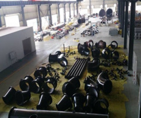 俯視部分廠區(qū)圖-襯膠車間