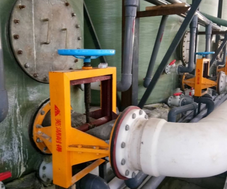 手動管夾閥-酸洗石英砂