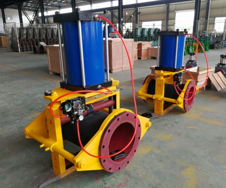 美標(biāo)氣動(dòng)裸式管夾閥